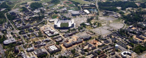 Aerial of Auburn, AL